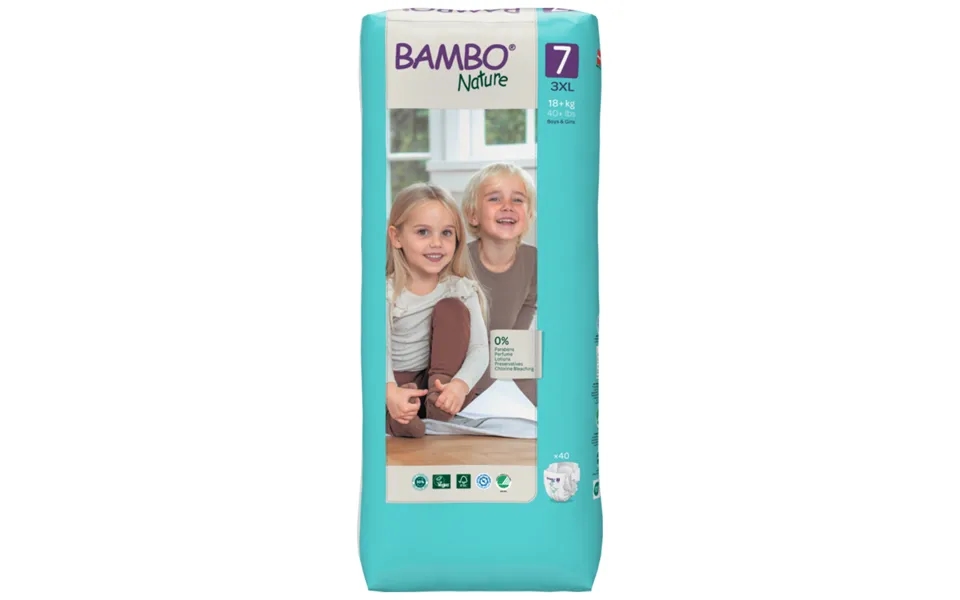 Bambo Nature Nappies Size 7 - Abena