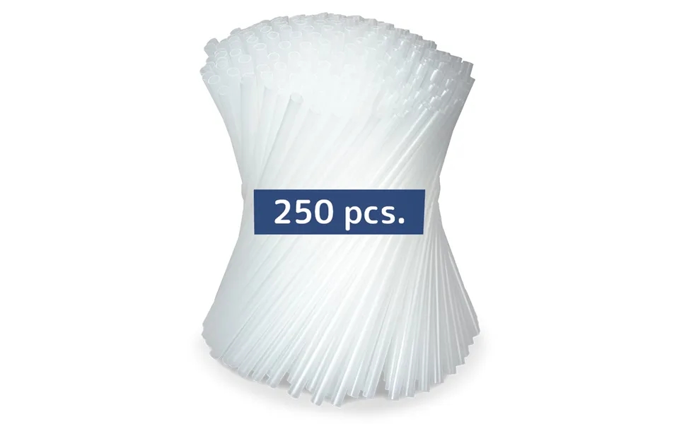Clear Reusable Plastic Straws - Abena