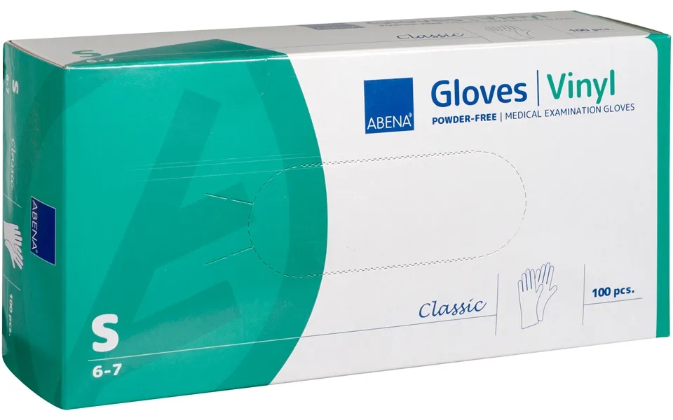 Vinyl Gloves - Small, Abena, Unisex,