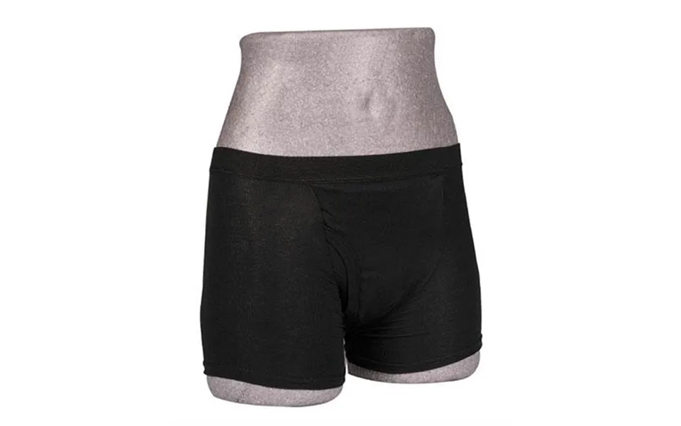Washable Boys Boxer-up To 27 125ml Black - Abena