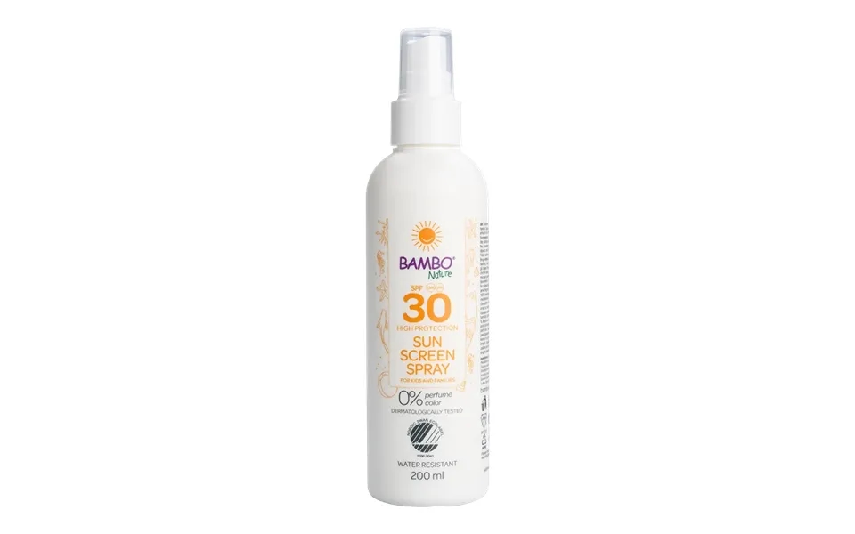 Bambo Nature Sunscreen Spray Spf30 - 200ml