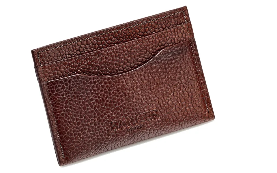 Card Holder Curved - Cherry Grain