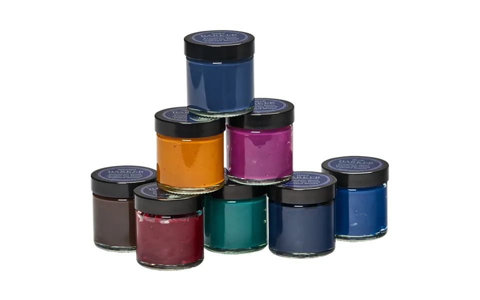 Hand Painted Shoe Cream - Blue