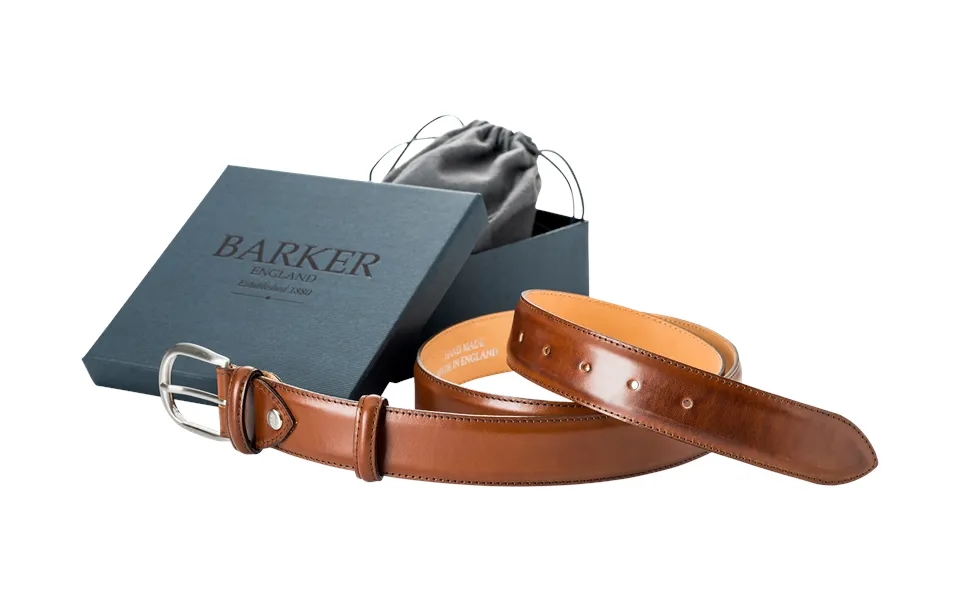 Plain Belt - Walnut Calf