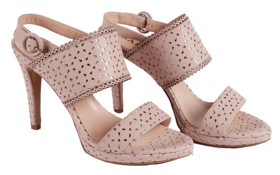 Sandalo 9197 - Nappa Nude Mirror Oro, Nappa Nude Mirror Oro 35