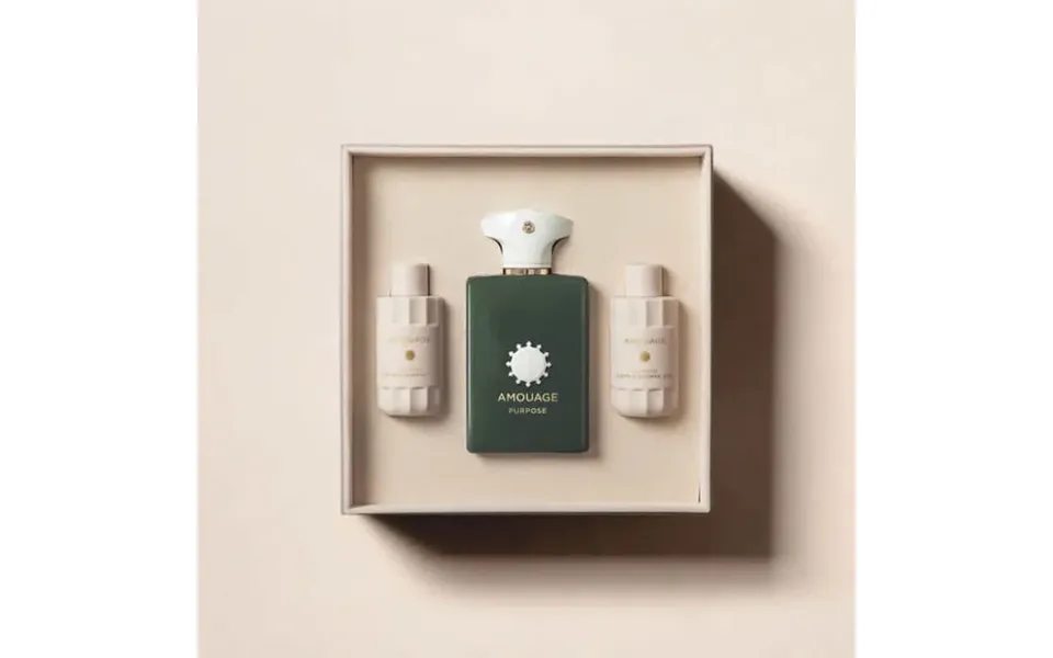 Amouage Purpose Eau De Parfum Spray 100ml Set 3 Pieces