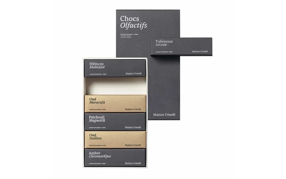 Maison Crivelli Chocs Olfactifs Adventure Set 6x5ml