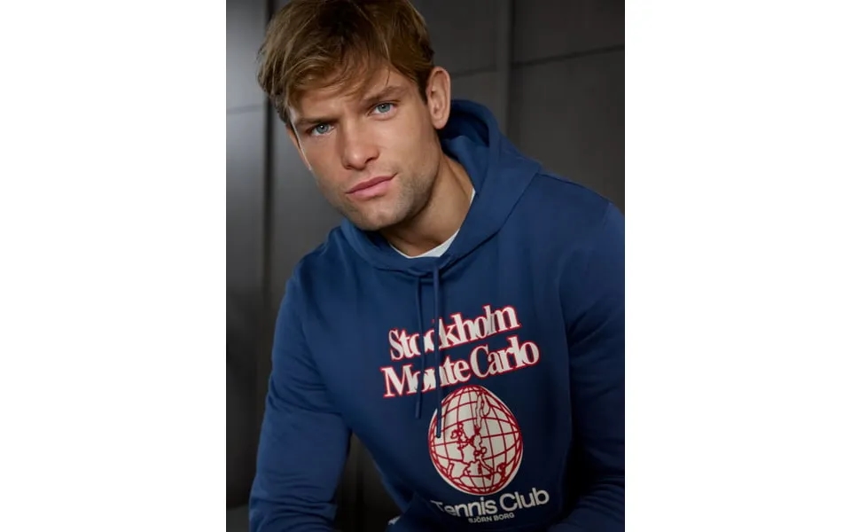 Borg Classic Print Hoodie