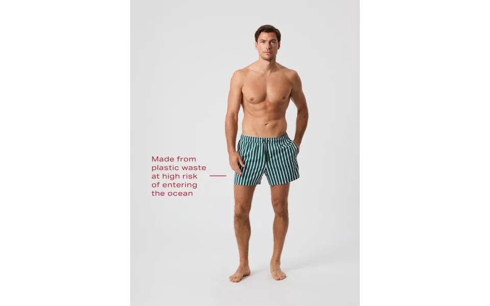 Borg Print Swim Shorts