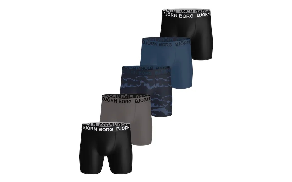 Sports Microfiber Boxers 5-pack