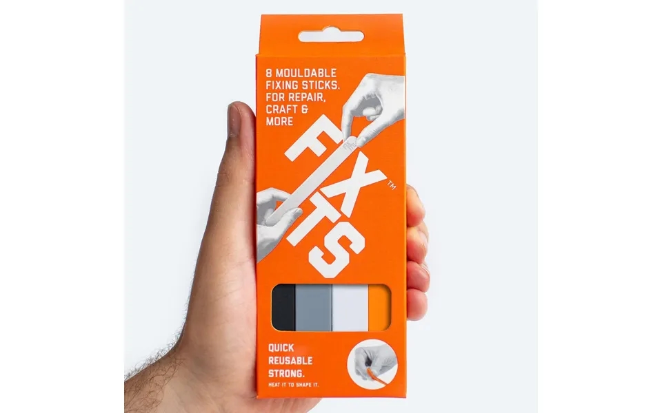 Fixits - Pack Of 8 By Fixits Color Black And White