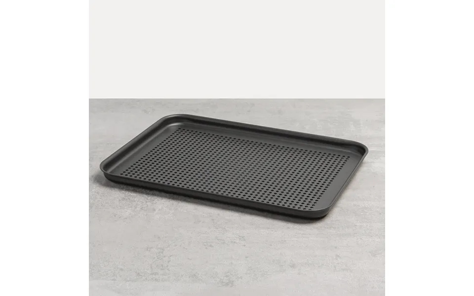 Hard Anodised Perforated Baking Tray By Mermaid