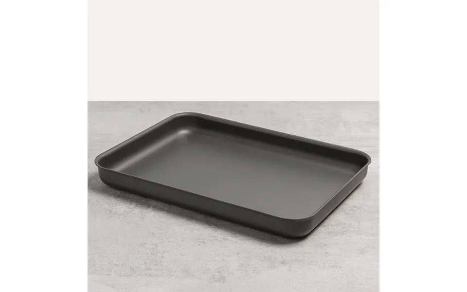 Hard Anodised Shallow Roasting Dish By Mermaid Size 12 Inch