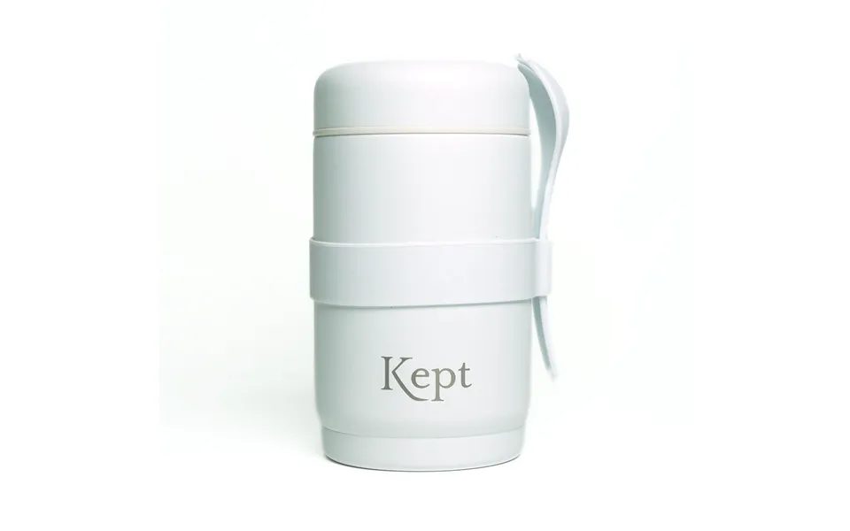 Insulated Food Flask - Chalk By Kept Colour Chalk