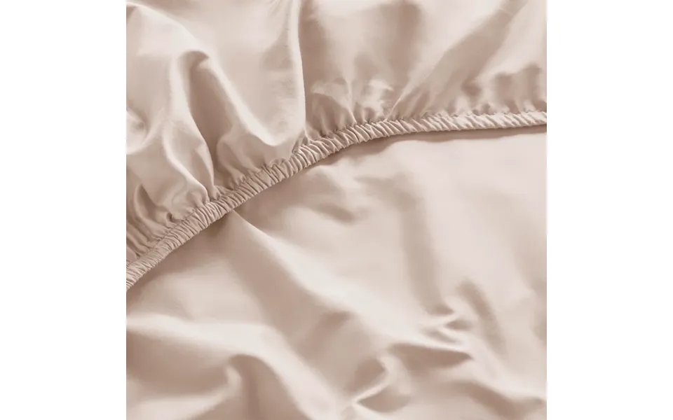 Organic Cotton Fitted Sheet - Various Colours By Dip & Doze Size King Colour Dusky Pink Weave Sateen