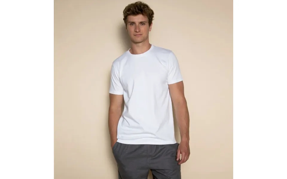Organic Cotton & Hemp Everyday T-shirt By Dip & Doze Colour White Size L
