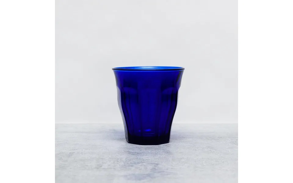 Picardie Glass Tumbler - Sapphire