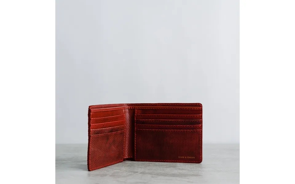 Reclaimed Fire Hose Billfold Wallet By Elvis & Kresse Colour Yellow