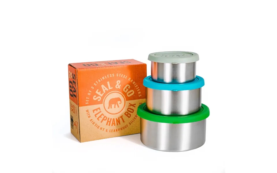 Seal & Go Leakproof Container Trio By Elephant Box
