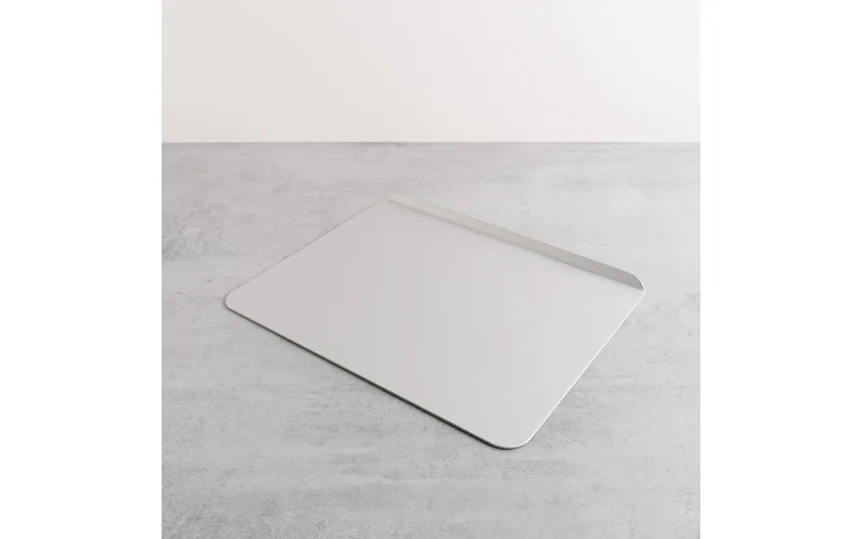 Silver Anodised Aluminium Baking Sheet By Mermaid Size 14 Inches