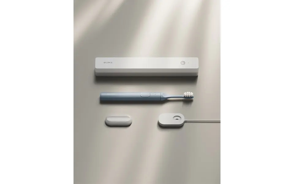 Suri 1.0 Sonic Electric Toothbrush By Suri Colour Morning Waves Bundle Brush Uv Case