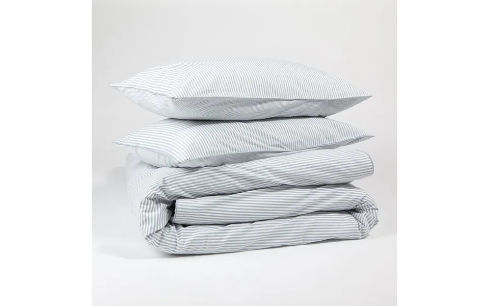 The Striped Bedding Set By Dip & Doze Size Super King Colour Blue Stripe