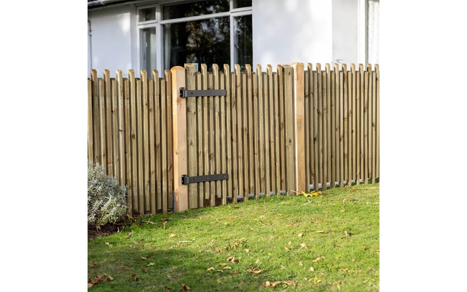 3ft High Forest Contemporary Picket Gate