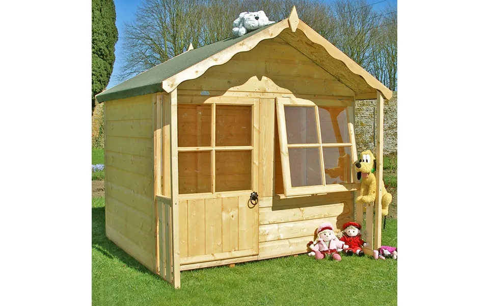 5 X 5 Shire Kitty Childrens Kids Wooden Garden Playhouse