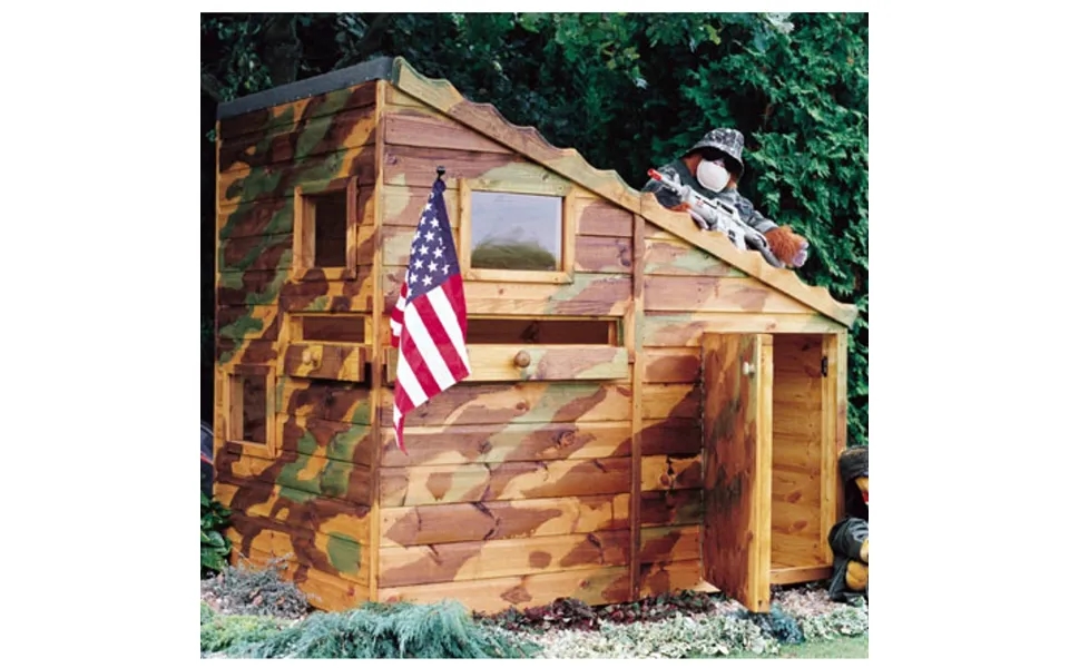 6x4 Shire Command Post Childrens Playhouse