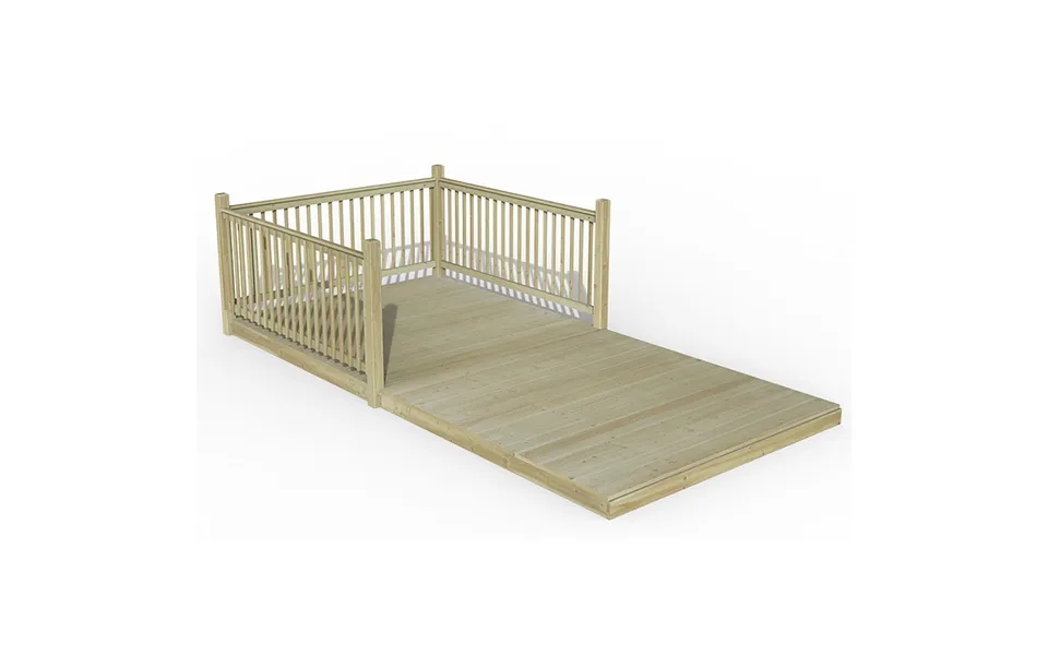 8' X 16' Forest Patio Deck Kit No. 4 2.4m X 4.8m