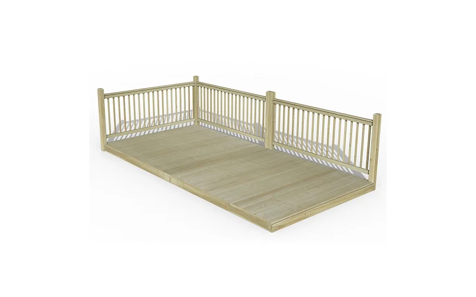 8' X 16' Forest Patio Deck Kit No. 5 2.4m X 4.8m