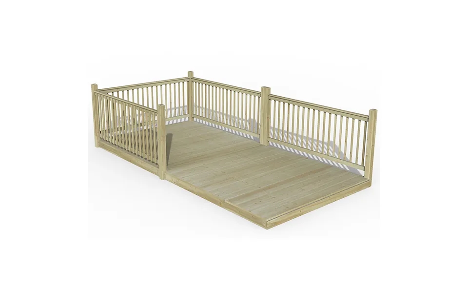 8' X 16' Forest Patio Deck Kit No. 6 2.4m X 4.8m