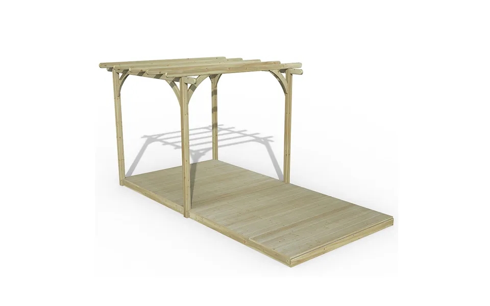8' X 16' Forest Pergola Deck Kit No. 1 2.4m X 4.8m