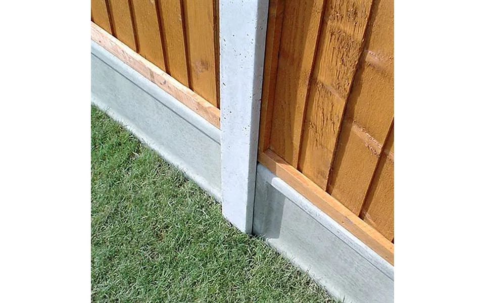 8' X 4 X 3 Forest Lightweight Concrete Fence Post 2440mm X 104mm X 80mm