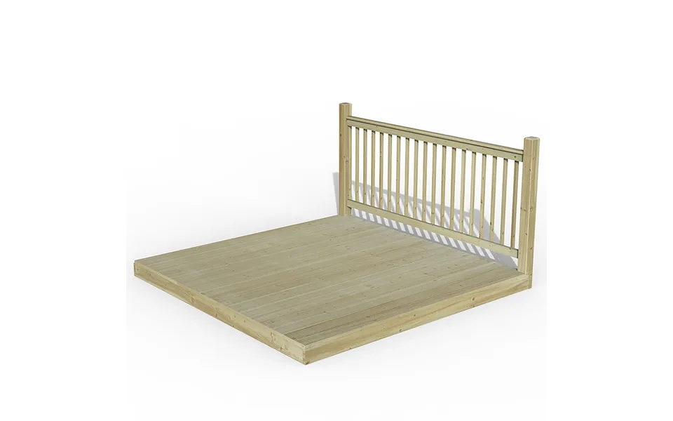 8' X 8' Forest Patio Deck Kit No. 2 2.4m X 2.4m