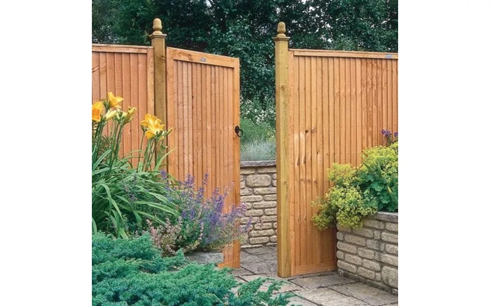 Forest 3' X 6' Wooden Board Side Garden Gate 0.91m X 1.83m