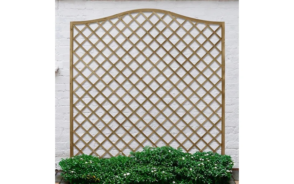 Forest 6' X 6' Pressure Treated Europa Hamburg Decorative Garden Screen Panel 1