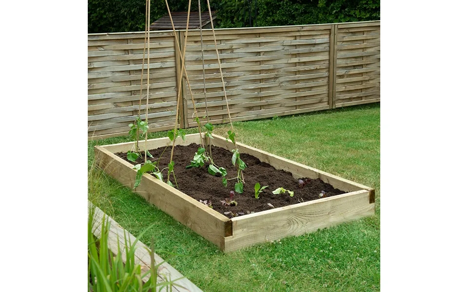 Forest Caledonian Large Raised Bed 3' X 6' 0.9m X 1.8m