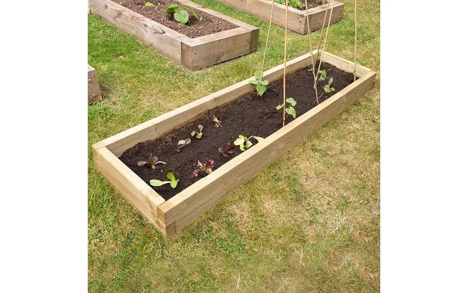 Forest Caledonian Long Raised Bed 1'6 X 6' 0.45m X 1.8m