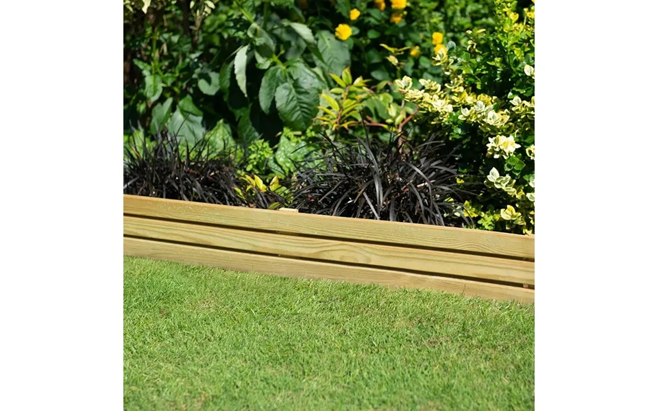 Forest Slatted Edging 1.2m 3 Pack