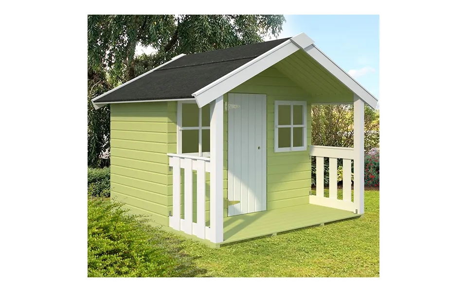 Palmako Felix 1.8m X 1.2m Childrens Kids Cabin Luxury Outdoor Playhouse 16mm