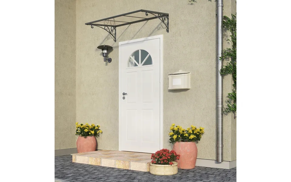 Palram Canopia Venus 1350 Clear Canopy Rain Protector Entryway Door Cover