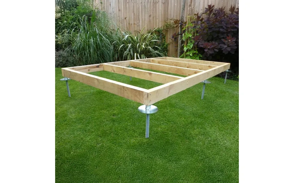 Quickjack Adjustable Shed Base System For Soft Surfaces - Kit 1