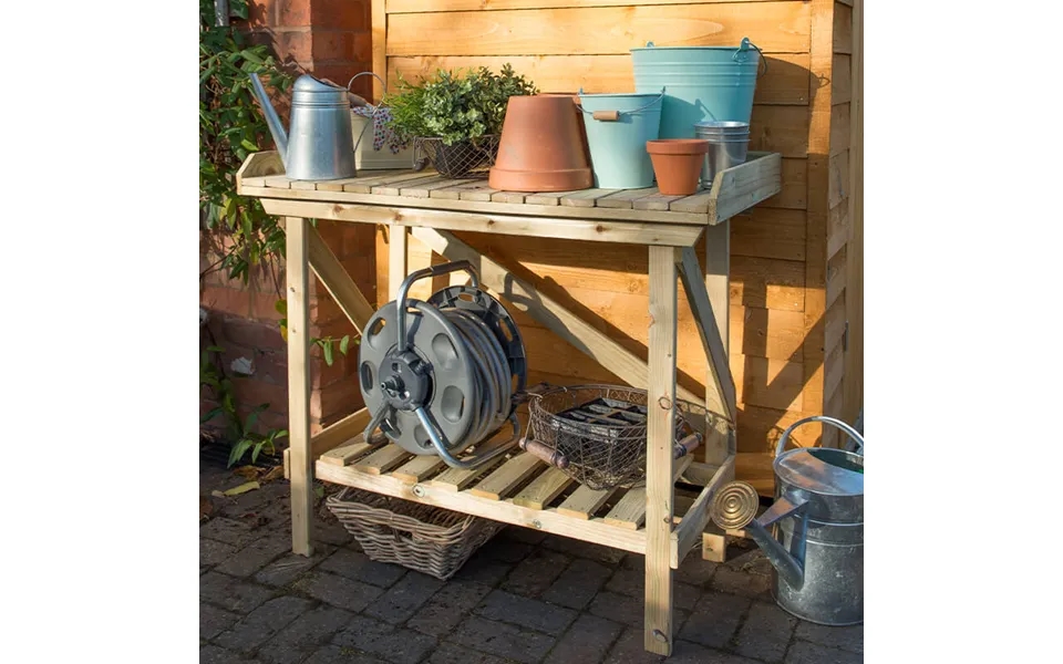 Wooden Potting Bench