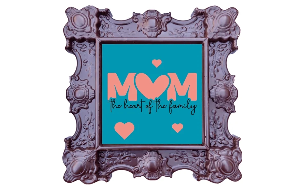 Mother's Day Heart Of Family - Unique Chocolate Gift