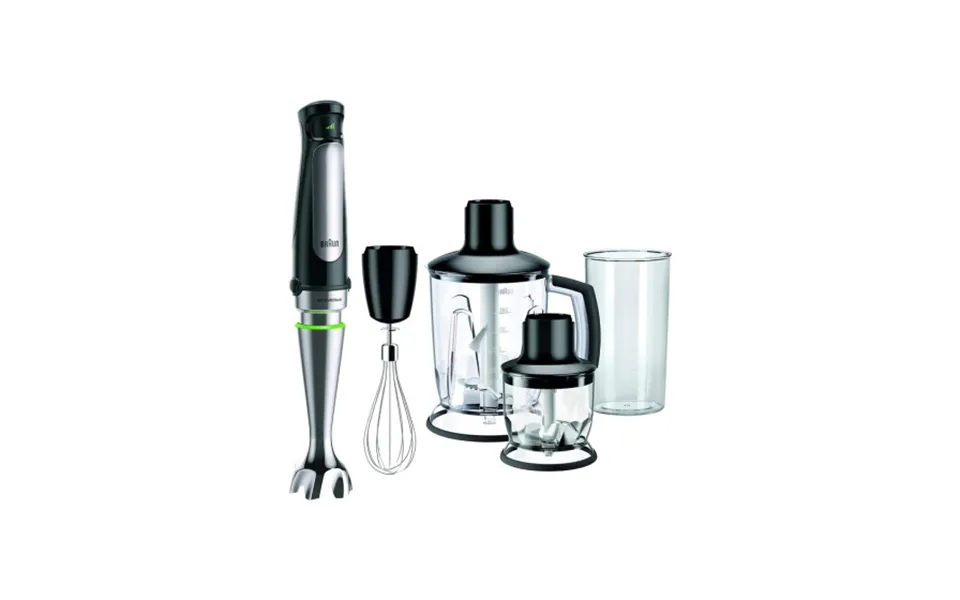 Braun Multiquick 7 Mq7045x Hand Blender Set - Black, Stainless Steel