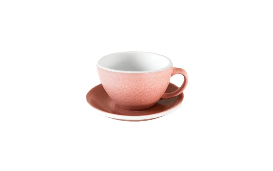 Cappuccino Cup With A Saucer Loveramics Egg Cinnabar - 250 Ml