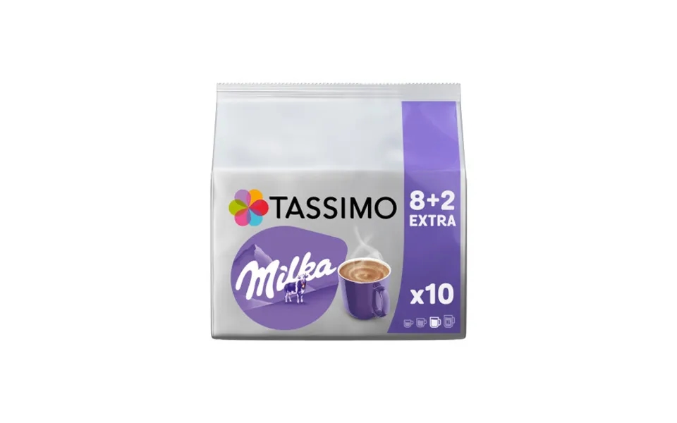 Chocolate Drink Capsules Tassimo Milka Compatible With Bosch Tassimo Capsule Machines - 10 Pcs