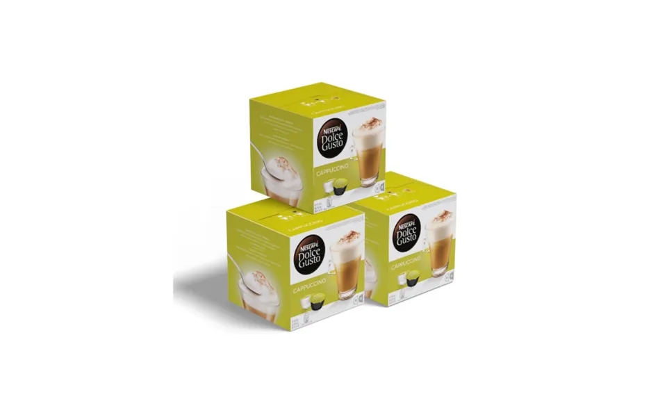 Coffee Capsules Nescafé Dolce Gusto Cappuccino - 3 X 8 8 Pcs