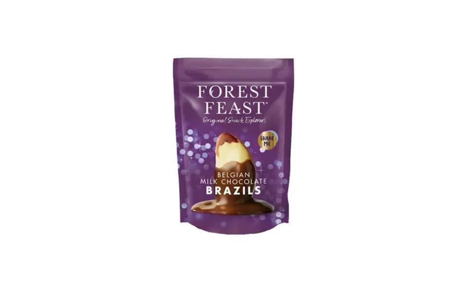 Forest Feast Milk Chocolate-coated Brazil Nuts - 120 G